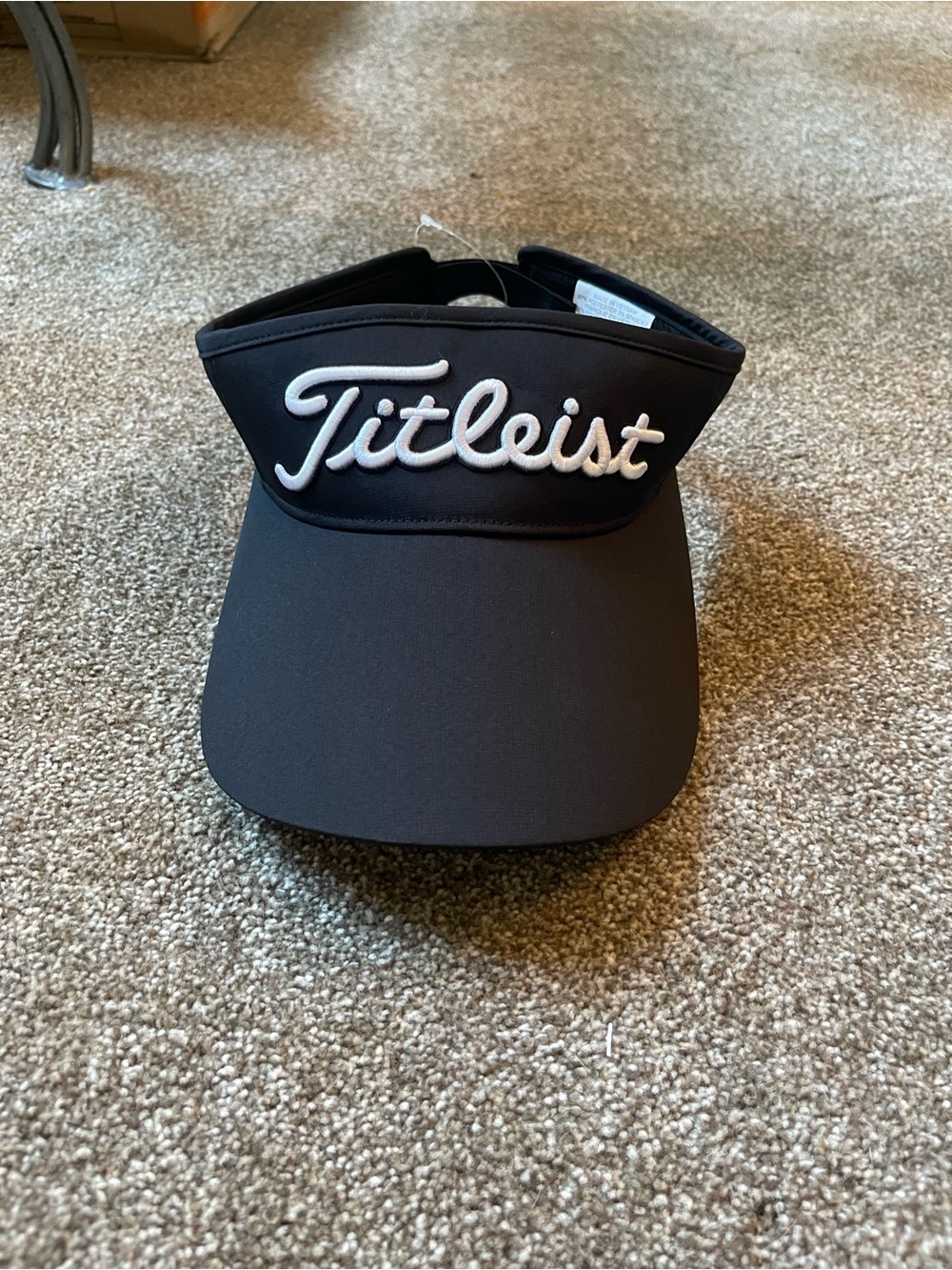 Titleist Black and White Golf Visor
